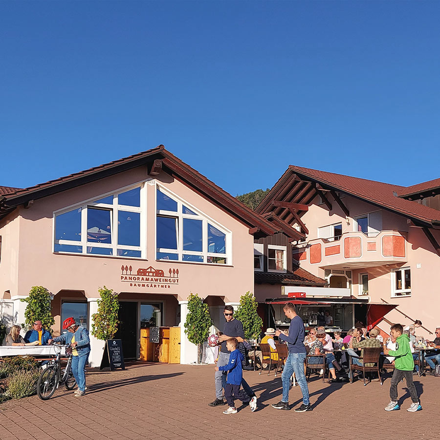 Reinhard Baumgärtner und Familie